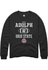 Main image for David Adolph  Rally Ohio State Buckeyes Mens Black NIL Sport Icon Long Sleeve Crew Sweatshirt