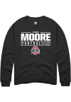 Main image for Jason Moore  Rally Ohio State Buckeyes Mens Black NIL Stacked Box Long Sleeve Crew Sweatshirt