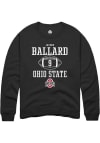 Main image for Jayden Ballard  Rally Ohio State Buckeyes Mens Black NIL Sport Icon Long Sleeve Crew Sweatshirt