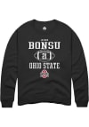 Main image for Jayden Bonsu  Rally Ohio State Buckeyes Mens Black NIL Sport Icon Long Sleeve Crew Sweatshirt