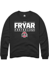 Main image for Josh Fryar  Rally Ohio State Buckeyes Mens Black NIL Stacked Box Long Sleeve Crew Sweatshirt