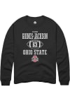 Main image for Julian Goines-Jackson  Rally Ohio State Buckeyes Mens Black NIL Sport Icon Long Sleeve Crew Swea..