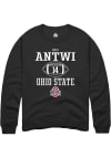 Main image for Kojo Antwi  Rally Ohio State Buckeyes Mens Black NIL Sport Icon Long Sleeve Crew Sweatshirt