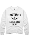 Main image for Kerrington Cross  Rally Cincinnati Bearcats Mens White NIL Sport Icon Long Sleeve Crew Sweatshir..