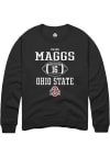 Main image for Mason Maggs  Rally Ohio State Buckeyes Mens Black NIL Sport Icon Long Sleeve Crew Sweatshirt