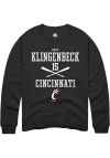 Main image for Kory Klingenbeck  Rally Cincinnati Bearcats Mens Black NIL Sport Icon Long Sleeve Crew Sweatshir..