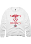 Main image for Anthony Samways  Rally Ohio State Buckeyes Mens White NIL Sport Icon Long Sleeve Crew Sweatshirt