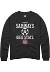 Main image for Anthony Samways  Rally Ohio State Buckeyes Mens Black NIL Sport Icon Long Sleeve Crew Sweatshirt