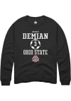 Main image for Nathan Demian  Rally Ohio State Buckeyes Mens Black NIL Sport Icon Long Sleeve Crew Sweatshirt