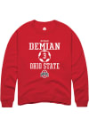 Main image for Nathan Demian  Rally Ohio State Buckeyes Mens Red NIL Sport Icon Long Sleeve Crew Sweatshirt