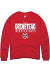 Main image for Parker Grinstead  Rally Ohio State Buckeyes Mens Red NIL Stacked Box Long Sleeve Crew Sweatshirt