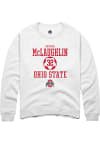 Main image for Patrick McLaughlin  Rally Ohio State Buckeyes Mens White NIL Sport Icon Long Sleeve Crew Sweatsh..