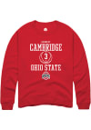 Main image for Kennedy Cambridge  Rally Ohio State Buckeyes Mens Red NIL Sport Icon Long Sleeve Crew Sweatshirt