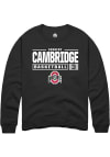 Main image for Kennedy Cambridge  Rally Ohio State Buckeyes Mens Black NIL Stacked Box Long Sleeve Crew Sweatsh..