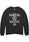 Main image for Natalie Garcia  Rally Ohio State Buckeyes Mens Black NIL Sport Icon Long Sleeve Crew Sweatshirt