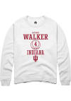 Main image for Anthony Walker  Rally Indiana Hoosiers Mens White NIL Sport Icon Long Sleeve Crew Sweatshirt