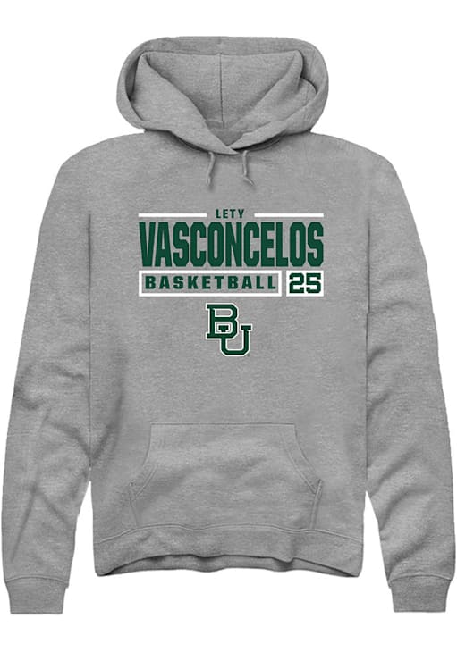 Basketball Baylor Hoodie Men's Nike Heathered Gray Baylor Bears