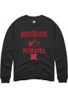 Main image for Lani Breedlove Rally Mens Black Nebraska Cornhuskers NIL Sport Icon Crew Sweatshirt