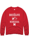 Main image for Lani Breedlove Rally Mens Red Nebraska Cornhuskers NIL Sport Icon Crew Sweatshirt