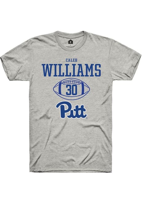 Caleb Williams Ash Pitt Panthers NIL Sport Icon Short Sleeve T Shirt