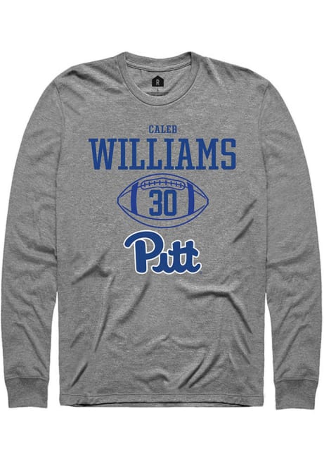 Caleb Williams Rally Mens Graphite Pitt Panthers NIL Sport Icon Tee