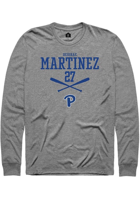 Desirae Martinez Rally Mens Graphite Pitt Panthers NIL Sport Icon Tee