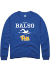 Main image for Parker Del Balso  Rally Pitt Panthers Mens Blue NIL Sport Icon Long Sleeve Crew Sweatshirt