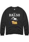 Main image for Parker Del Balso  Rally Pitt Panthers Mens Black NIL Sport Icon Long Sleeve Crew Sweatshirt