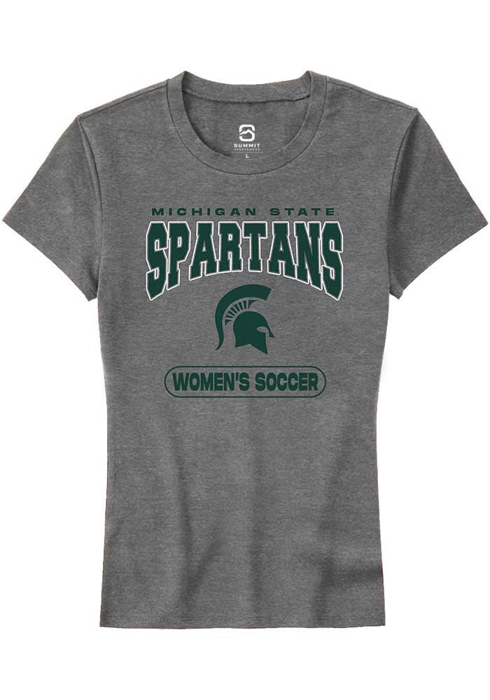 Summit Sportswear Michigan State Spartans Womens GREY