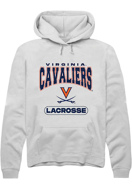 Virginia Cavaliers Lacrosse Hoodie Mens UVA Virginia Champion