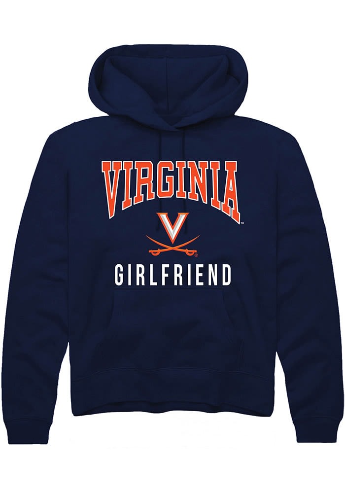 Navy girlfriend hoodie sale