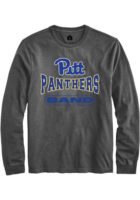 Mens Pitt Panthers Grey Rally Band Tee