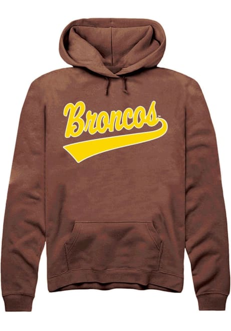 Mens Western Michigan Broncos Brown Rally Tail Hooded Sweatshirt