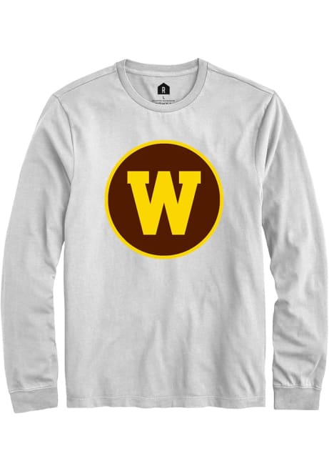 Mens Western Michigan Broncos White Rally Alt Logo Tee