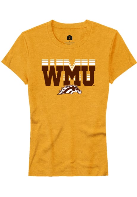 Western Michigan Broncos Gold Rally Repeat Short Sleeve T-Shirt