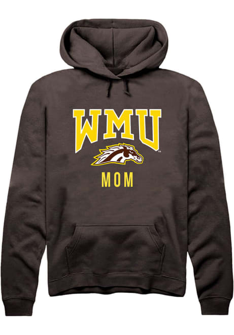 Mens Western Michigan Broncos Brown Rally Mom Hooded Sweatshirt