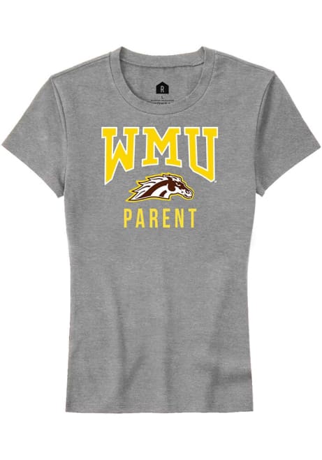 Western Michigan Broncos Grey Rally Parent Short Sleeve T-Shirt