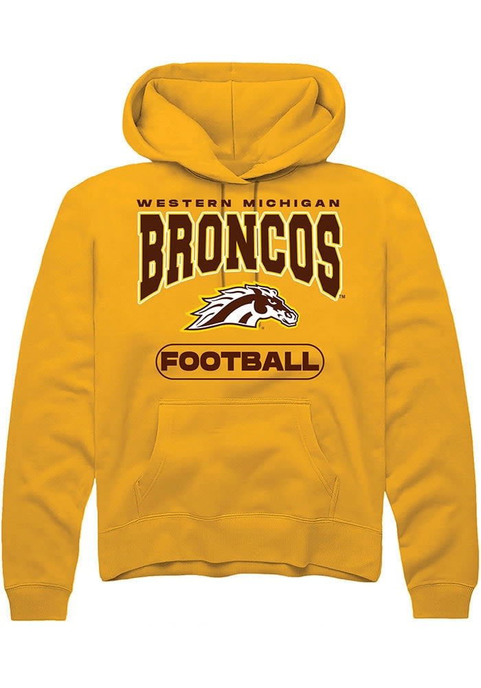 Summit Sportswear Western Michigan Broncos Mens GOLD
