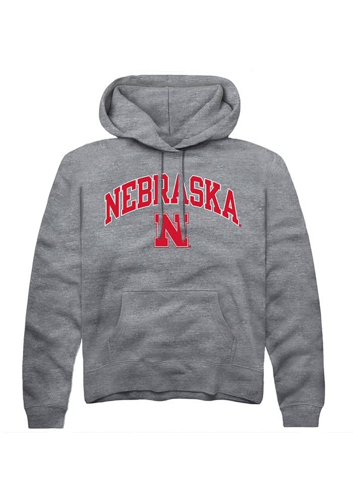 Summit Sportswear Nebraska Cornhuskers Mens GREY Arch Logo
