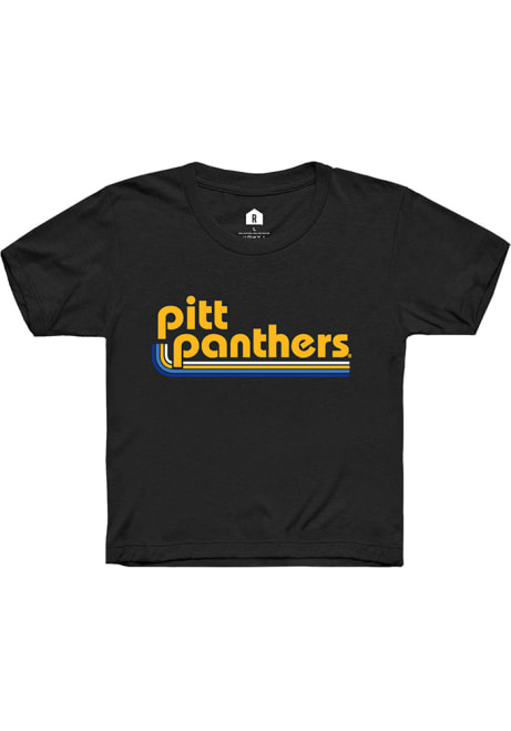 Youth Pitt Panthers Black Rally Hail to Pitt Short Sleeve T-Shirt