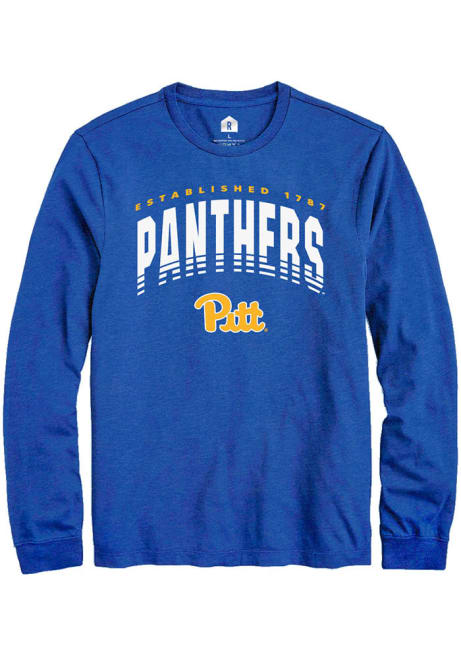 Mens Pitt Panthers Blue Rally Vent Tee