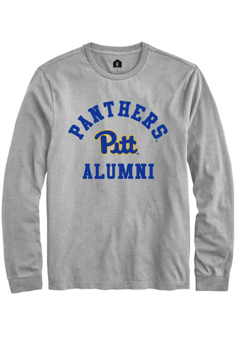 Mens Pitt Panthers Grey Rally Alumni Arch Tee