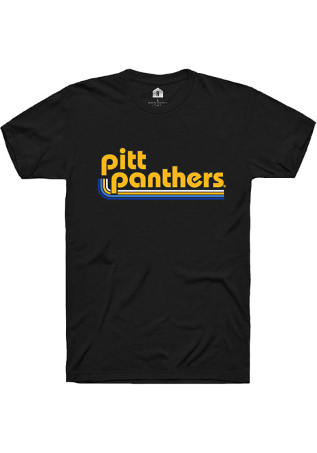 Pitt Panthers Black Rally Hail to Pitt Short Sleeve T Shirt