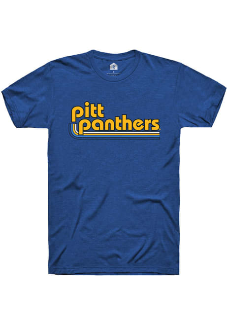 Pitt Panthers Blue Rally Hail to Pitt Short Sleeve T Shirt
