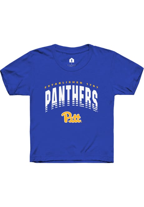 Pitt Panthers Blue Rally Vent Short Sleeve T-Shirt