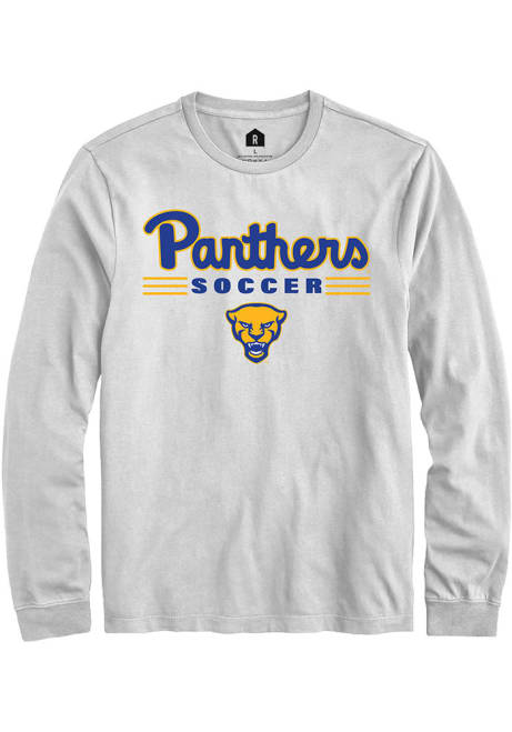 Mens Pitt Panthers White Rally Soccer Tee