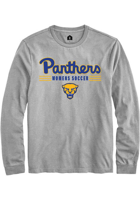 Mens Pitt Panthers Grey Rally Womens Soccer Tee