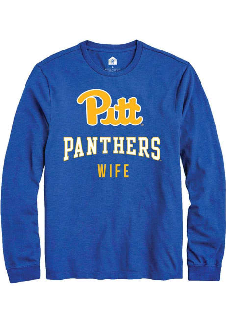 Mens Pitt Panthers Blue Rally Wife Tee