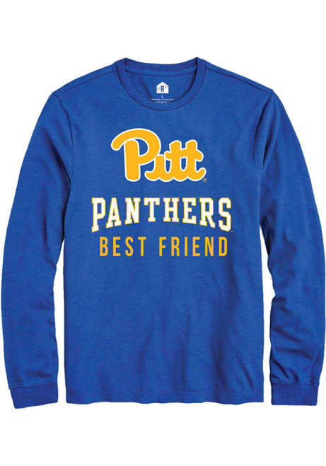 Mens Pitt Panthers Blue Rally Best Friend Tee