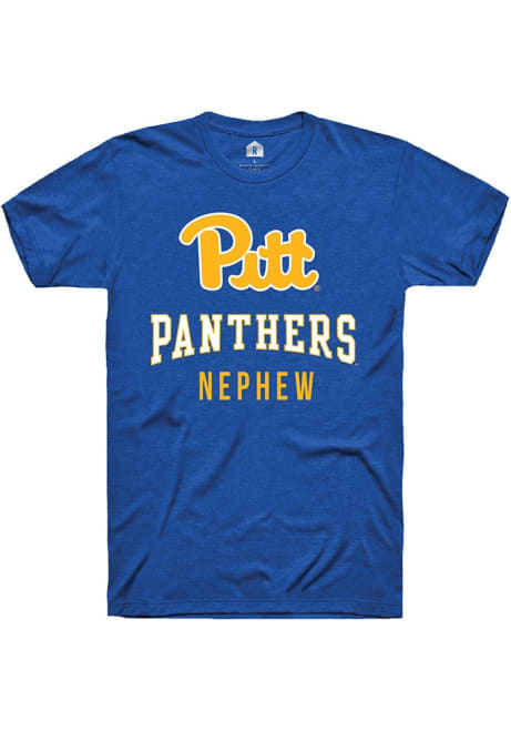 Pitt Panthers Blue Rally Nephew Royal Short Sleeve T Shirt